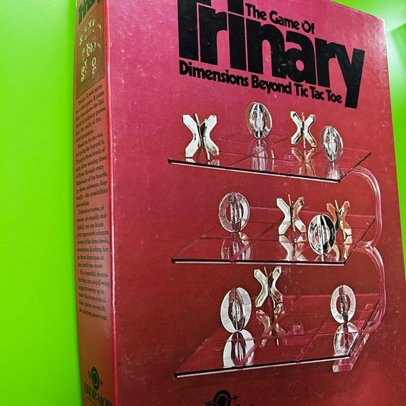 skormor Games 976 Skormor Trinary Game Stacking Lucite Board Tic